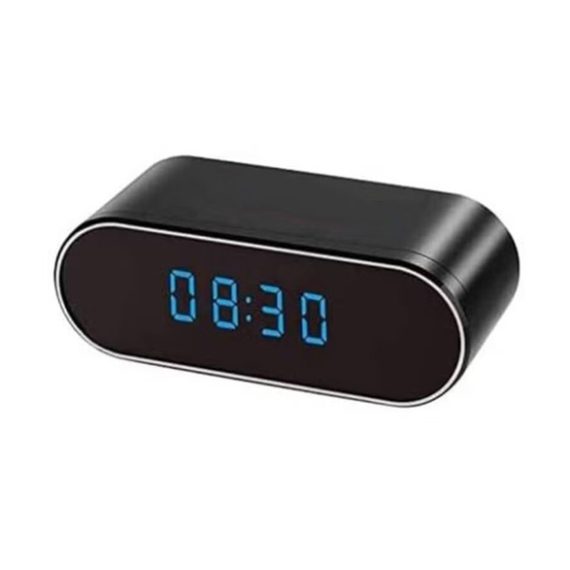 Gennext 1080P Wi-Fi Wireless Table Clock Surveillance Security Camera